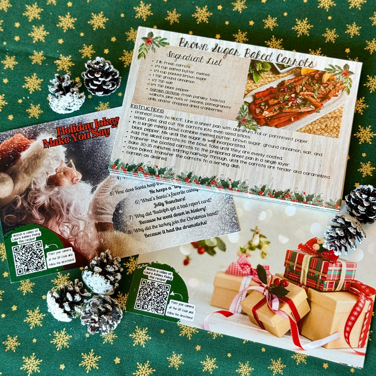 2025 Holiday Recipe Cards -SHIPPING ON HOLD UNTIL NOVEMBER 5th